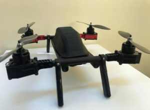RPAS, drone Thyra v1 by Aeronautica SDLE for civil defence applications